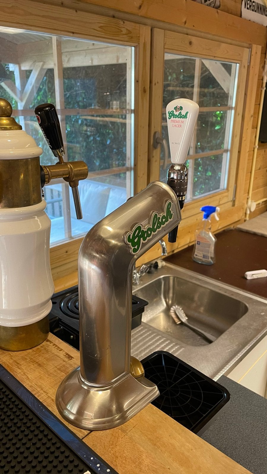 Grolsch Biertap - Perfect voor Thuisbar of Horeca, Ophalen, Gebruikt
