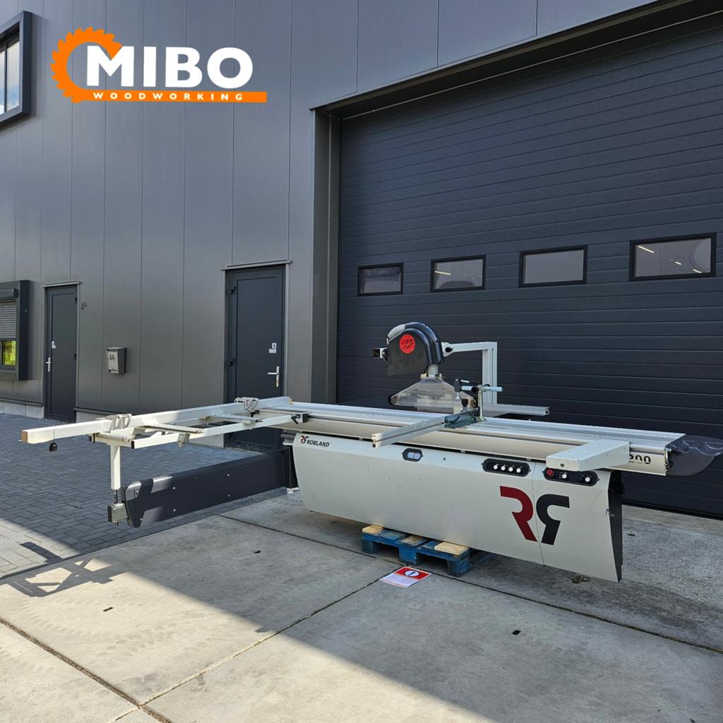 Robland formaatzaag 3200mm elektrisch *** Paneelzaag, Doe-het-zelf en Verbouw, Gereedschap | Zaagmachines, Robland scm altendorf martin paneelzaag