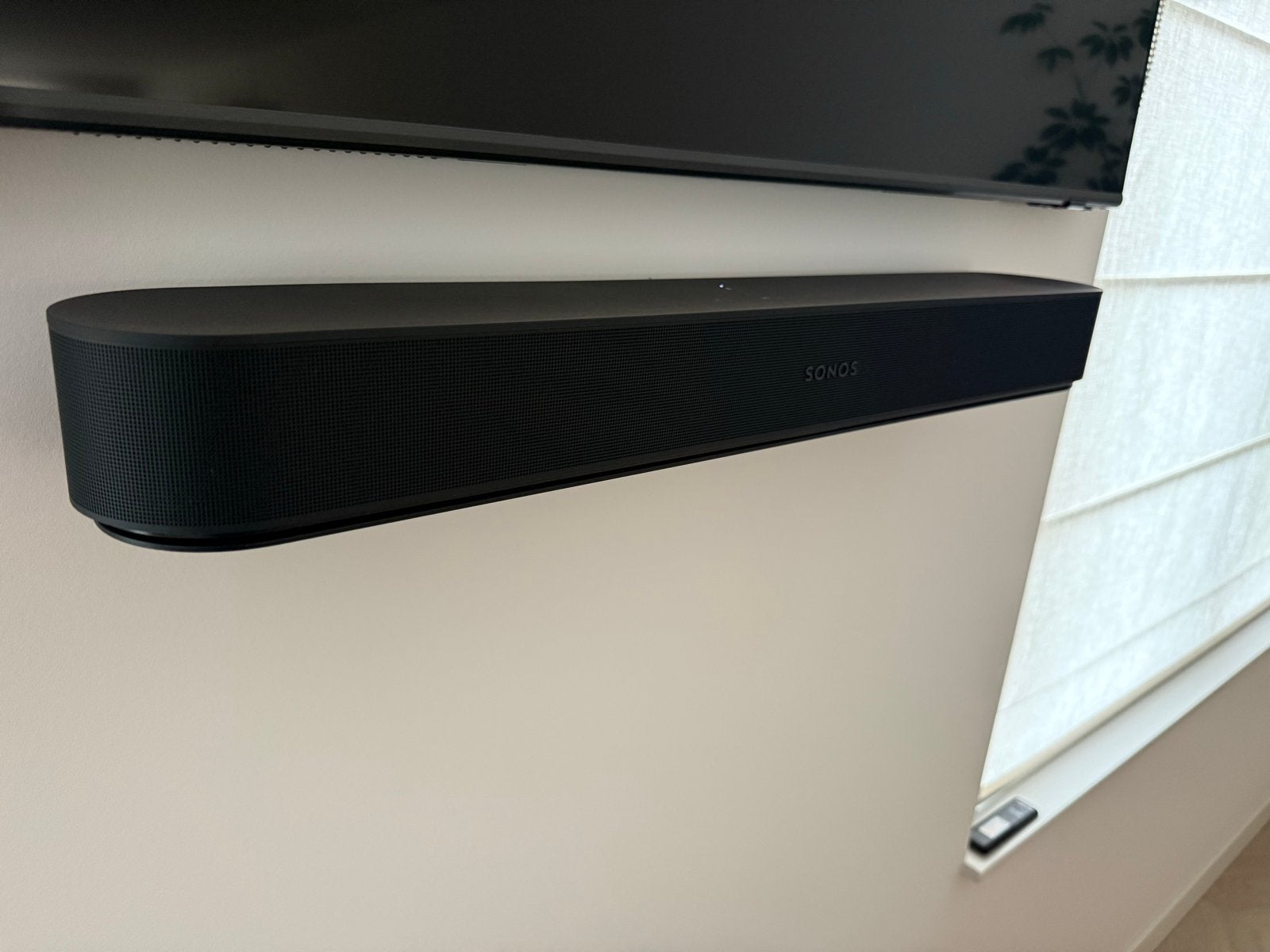 Sonos Beam Gen 2 + Sonos beugel, Ophalen of Verzenden, Bluetooth, Zo goed als nieuw