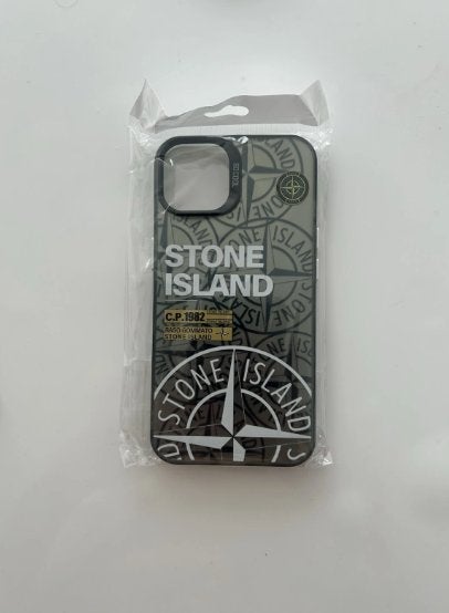 Stone island hoesje Iphone 12, Zwart, Nieuw, Hoesje of Tasje, Ophalen of Verzenden