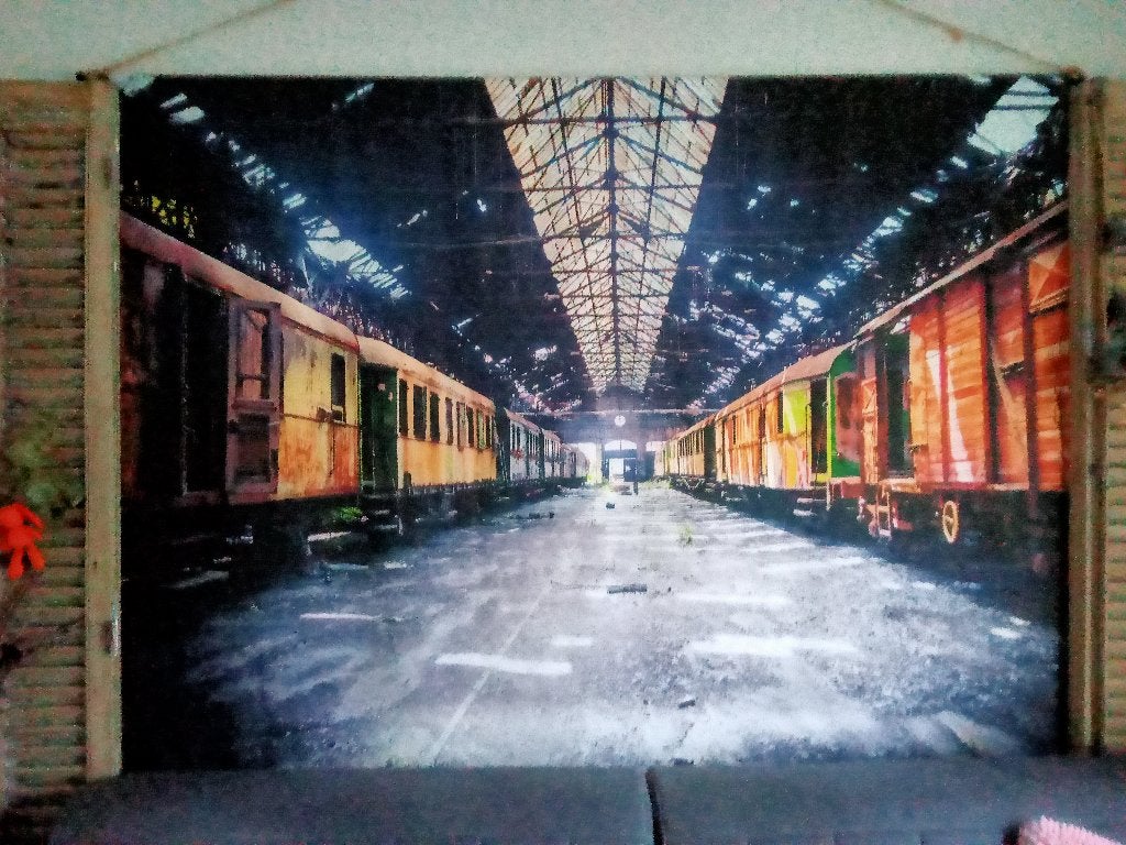 urban wandkleed 140 bij 190, Ophalen, 140 cm, Textiel, Zo goed als nieuw
