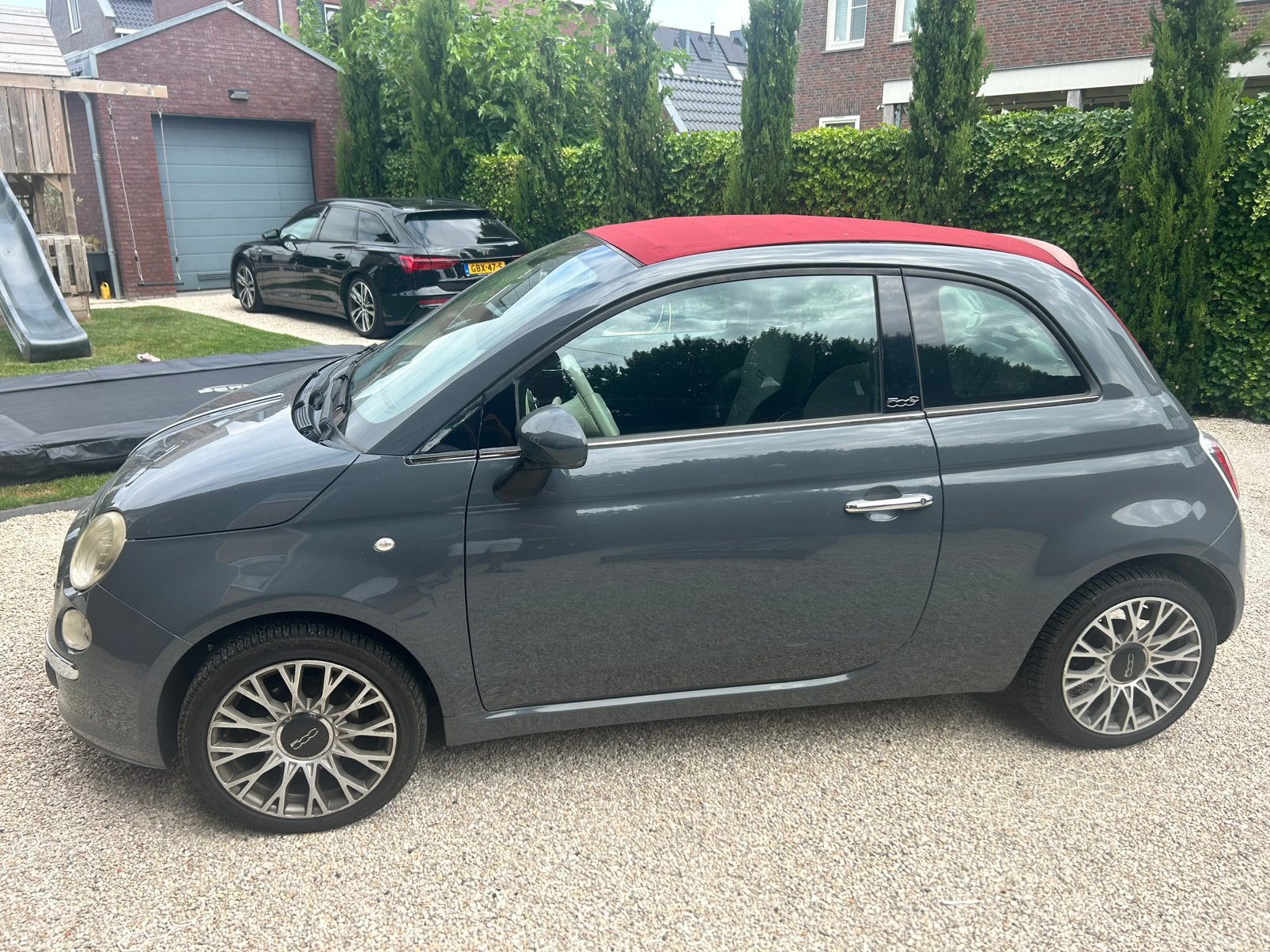Fiat 500C 0.9 TwinAir Lounge Cabriolet, Auto's, Fiat, Voorwielaandrijving, 31 €/maand, Cabriolet, Leder en Stof