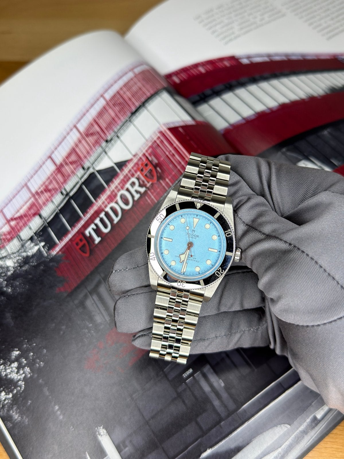 Tudor Black Bay 54 Lagoon Blue 2026 Full Set New, Unworn, Staal, Polshorloge, Zo goed als nieuw, Ophalen