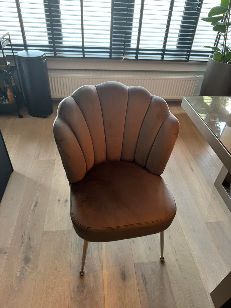 Richmond stoelen 4x, Ophalen, Bruin, Zo goed als nieuw, Vier