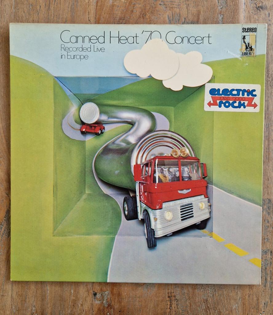 Canned Heat - '70 Concert (Recorded live in Europe), Cd's en Dvd's, Ophalen of Verzenden, Gebruikt, 12 inch