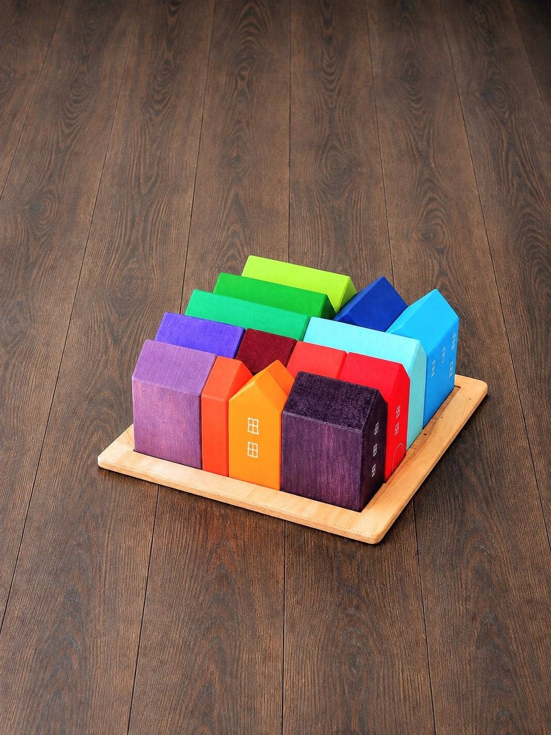 Grimms kleine houten huisjes - Zeer goede staat, Ophalen of Verzenden, Zo goed als nieuw, Overige typen