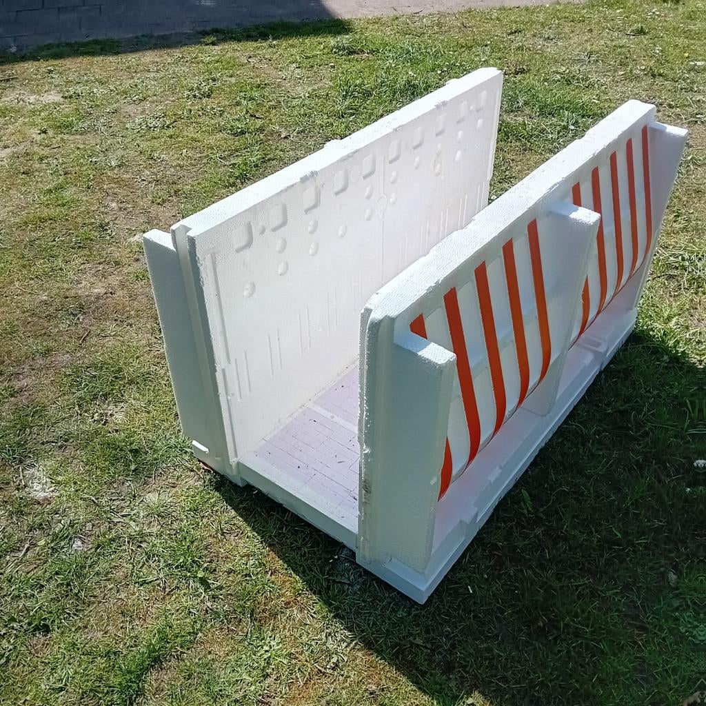Balk bekisting 'u' bak, Doe-het-zelf en Verbouw, Ophalen, Nieuw, Piepschuim (Tempex), Minder dan 5 m²