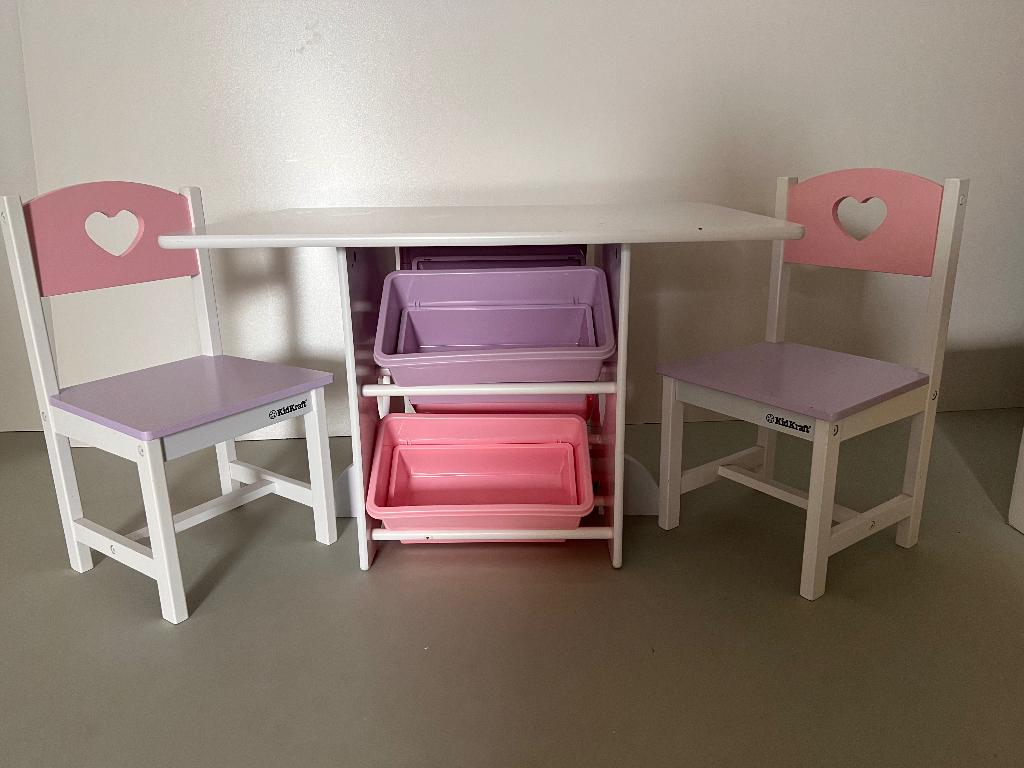 Kidkraft tafel en stoelen, Ophalen, Gebruikt, Stoel(en)