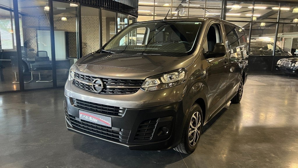 Opel VIVARO 2.0 Dubbelcabine 6 persoons 1e Eigenaar, Auto's, Huisgarantie, Met garantie (alle), Bedrijf, Zilver of Grijs