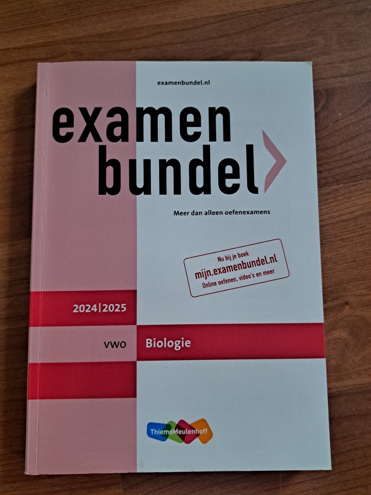 Examen Bundel Biologie Vwo 2024/2025, Ophalen of Verzenden, Zo goed als nieuw, VWO, Biologie