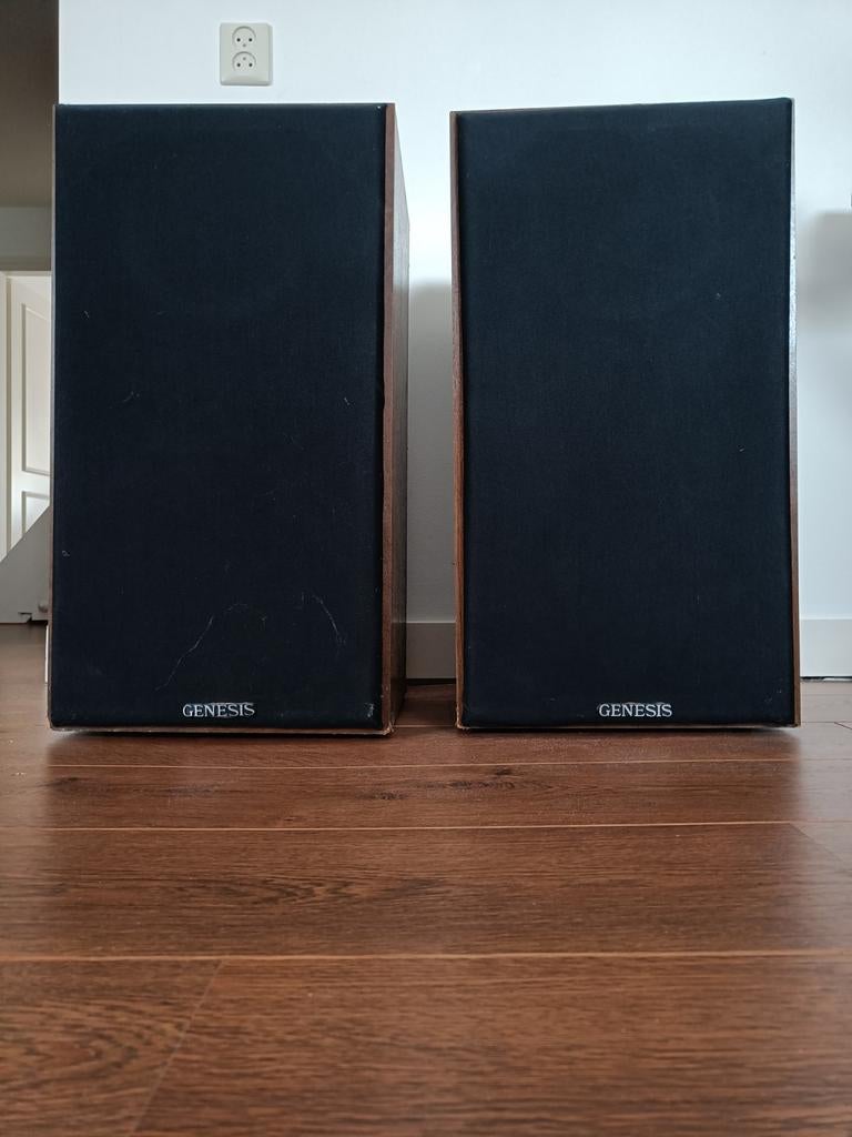 luidspeakerboxen 15-100W, Gebruikt, 60 tot 120 watt, Front, Rear of Stereo speakers, Ophalen