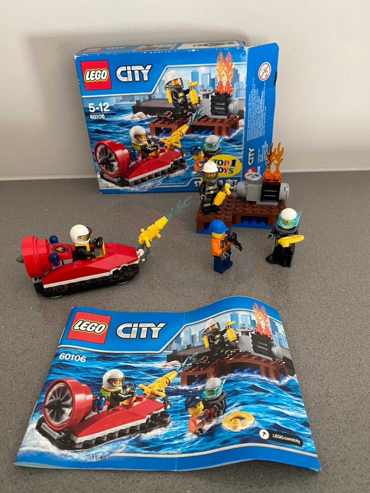 Lego city 60106, Kinderen en Baby's, Ophalen of Verzenden, Zo goed als nieuw, Lego