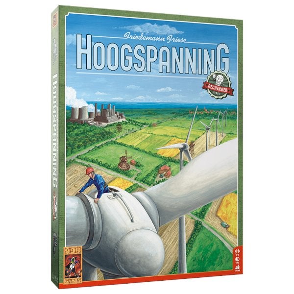 Hoogspanning Basisspel 999 Games Bordspel Nieuw, 999 Games, Nieuw, Ophalen of Verzenden, Vijf spelers of meer