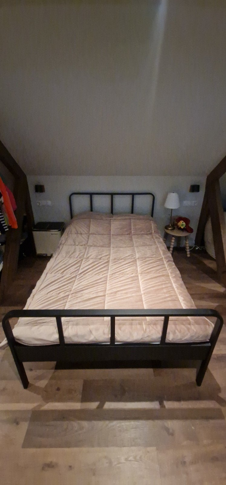WOOOD bed 120x200 met matras, Ophalen of Verzenden