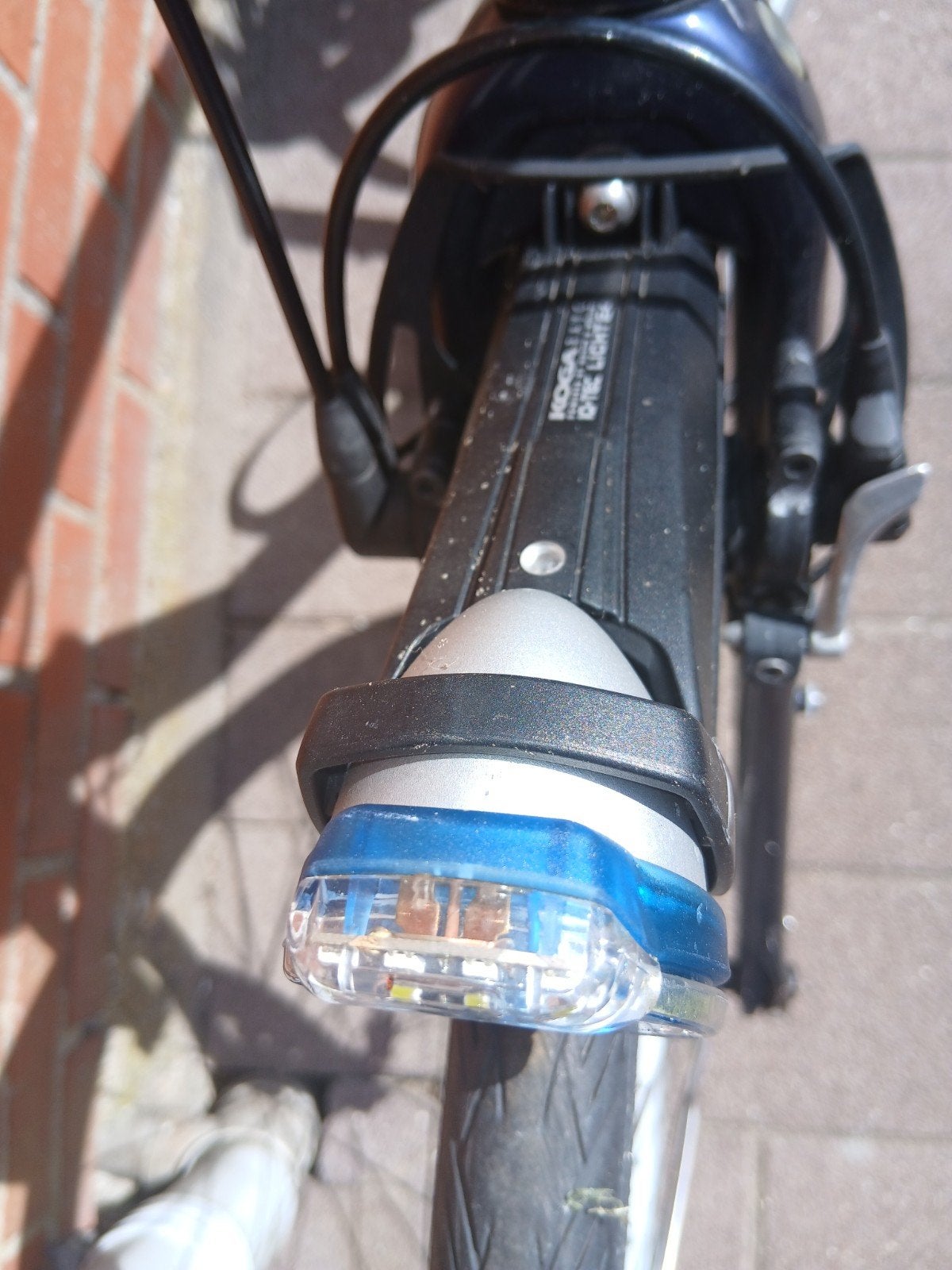 Koga onderdelen: spatbord, verlichting, derailleur, stuur, Ophalen of Verzenden, Koga, Gebruikt, Spatbord