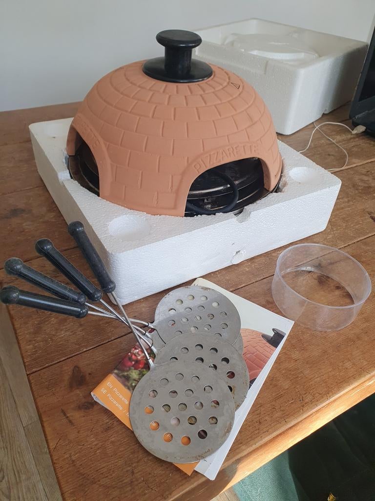 Pizzarette - Pizzaoven voor thuis, Ophalen, Gebruikt