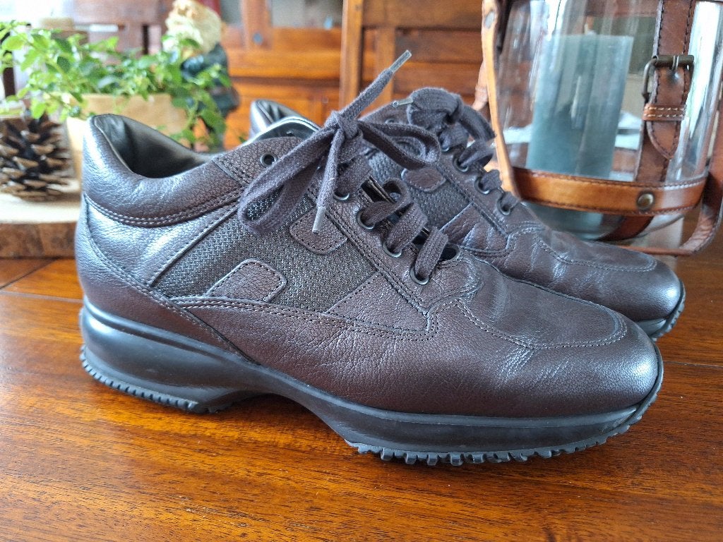 Hogan interactive 38.5 schoenen dames uitneembare zool grijs, Verzenden, Grijs, Sneakers of Gympen, Hogan