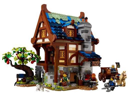 LEGO Ideas Middeleeuwse Smid (21325), Lego, Ophalen of Verzenden, Compleet, Complete set