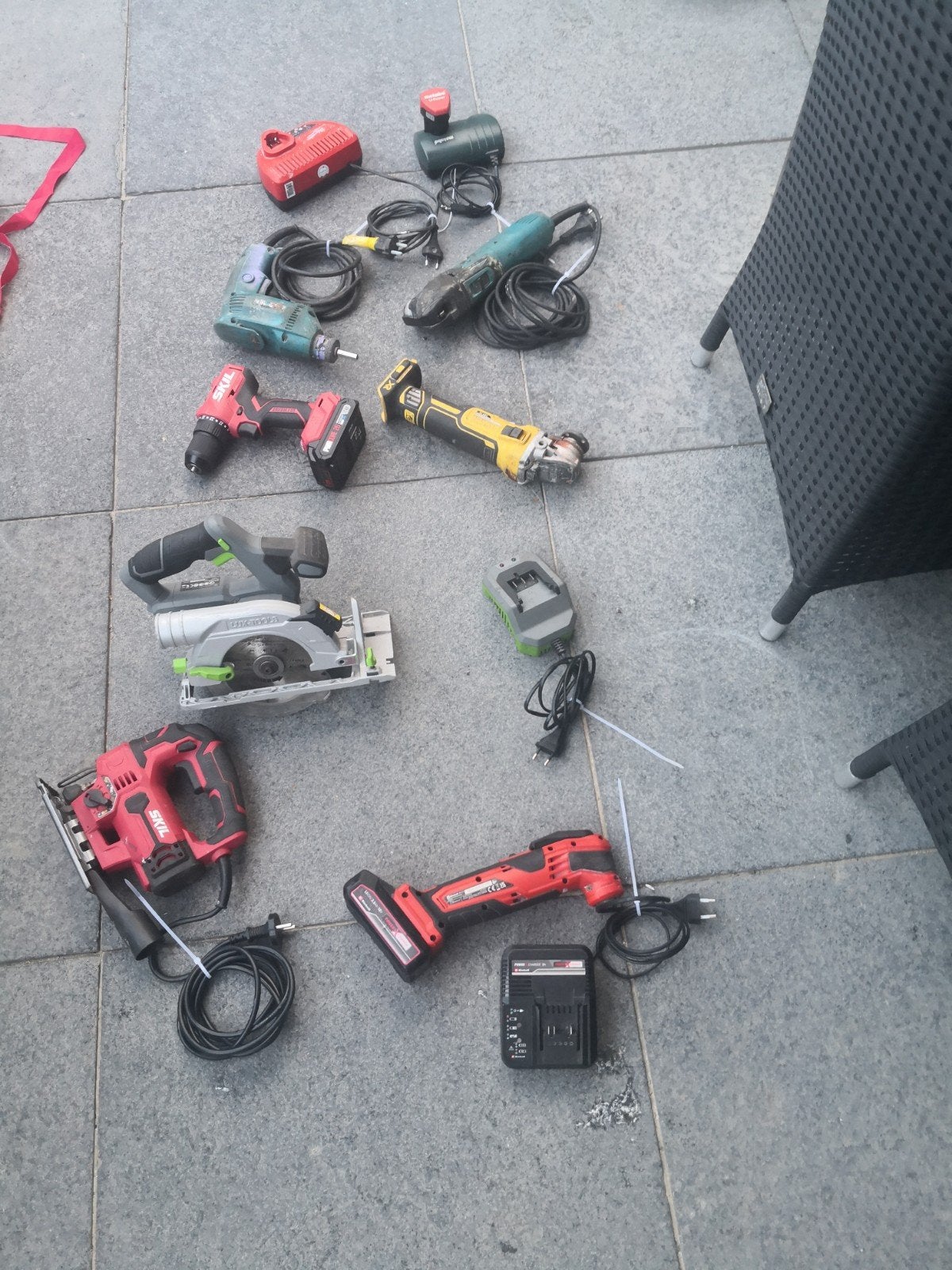 Diverse Elektrische Gereedschappen - Boormachines, Zagen,, Ophalen of Verzenden, Gebruikt, 600 watt of meer, Overige typen