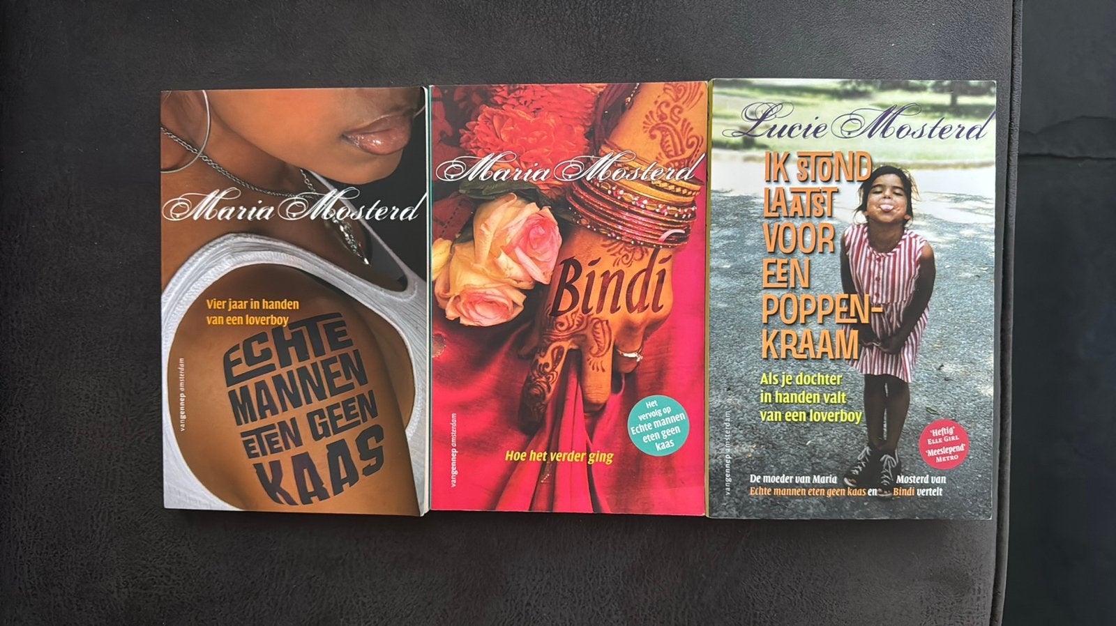 Boeken Maria / Lucie Mosterd €2,50 per stuk / alle 3 voor €6, Ophalen