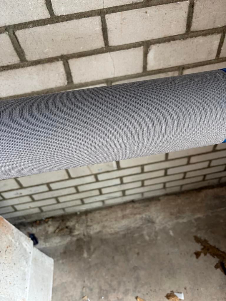Los zonweringdoek 4750 mm breed / 2500 mm uitval, Gebruikt, Overige typen, 450 cm of meer, Ophalen of Verzenden