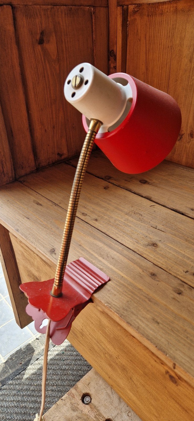vintage klemspot/retro bureaulampje-spot, Ophalen, Huis en Inrichting