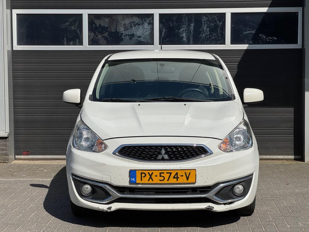Mitsubishi Space Star 1.0 Cool+ Airco, NAP, Voorwielaandrijving, Gebruikt, Euro 6, Wit