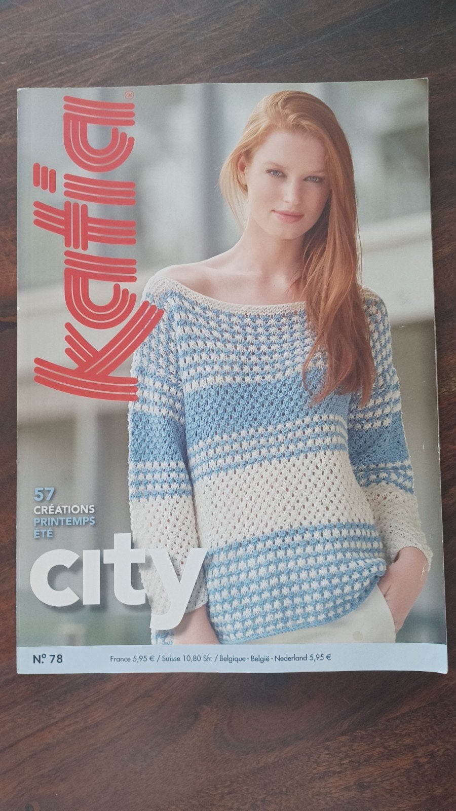 Katia, City, breien en haken,  dames en heren, Ophalen of Verzenden, Zo goed als nieuw, Breien of Haken, Patroon of Boek