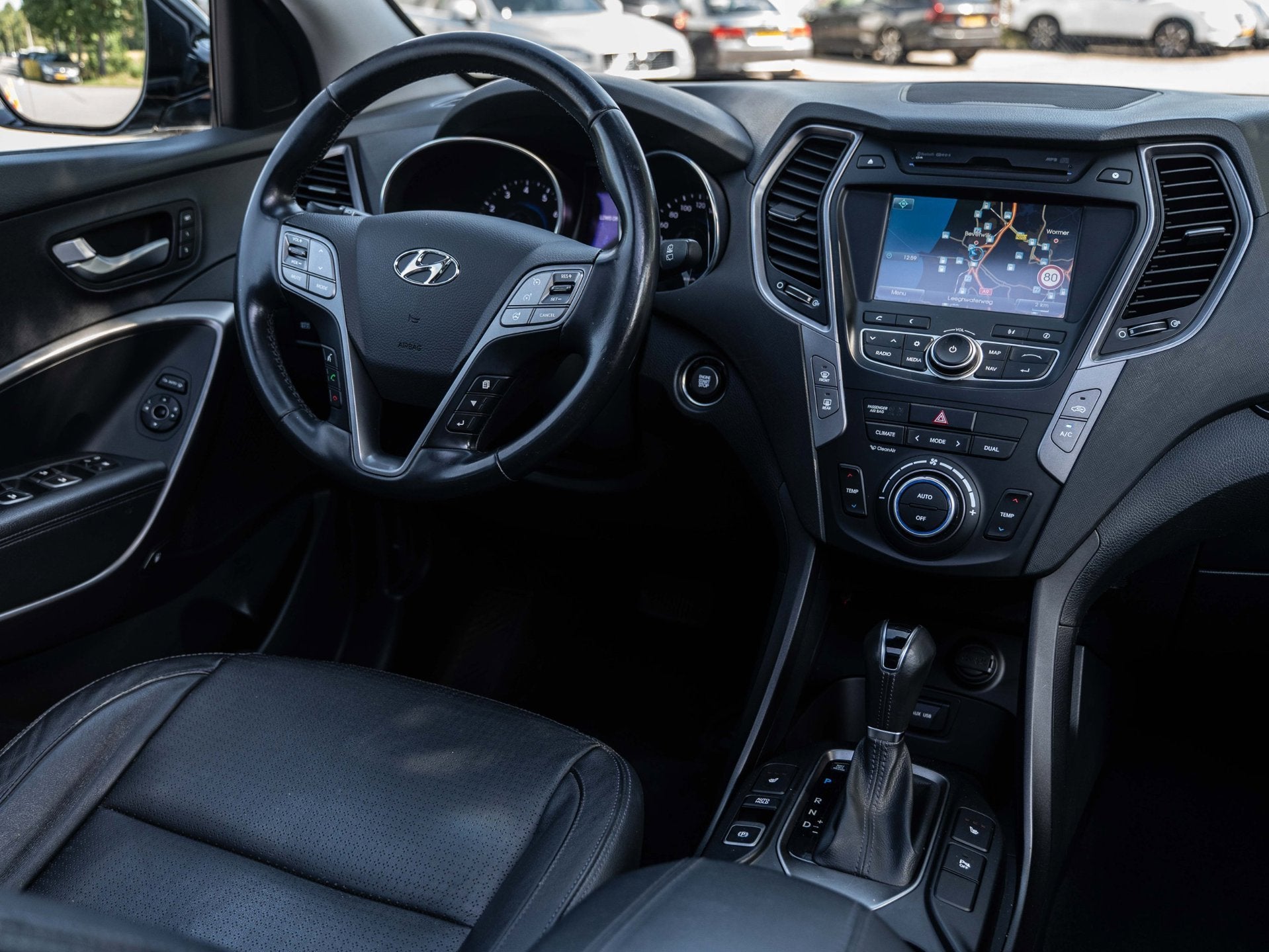 Hyundai Santa Fe 2.4i GDI 4WD i-Catcher 7p. - AUTOMAAT - PAN, Auto's, Automaat, Euro 5, Santa Fe, Gebruikt