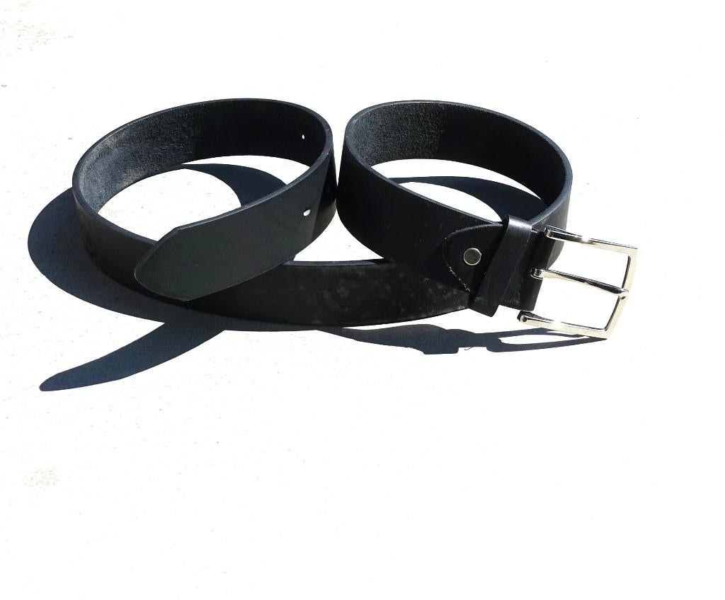 heren of damesriem WTB116 / 110 x 3,7 cm in zwart - nieuw, Kleding | Heren, Riemen en Ceinturen, Zwart, Nieuw, Riem of Ceintuur