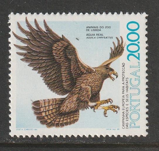 Verenigd Europa 1980 - Portugal - Beschermde dieren, Ophalen, Postfris, Dier of Natuur