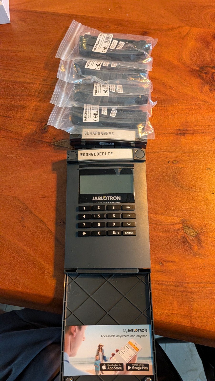 Jablotron 1x ja-154E-AN en 5x ja-192e-an NIEUW, Ophalen of Verzenden, Nieuw, Detector, Sensor of Melder