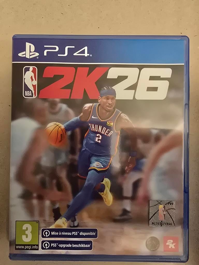 NBA 2K26 PS4 - Basketbalgame met PS5 upgrade, Ophalen of Verzenden, Zo goed als nieuw, Eén computer, Sport