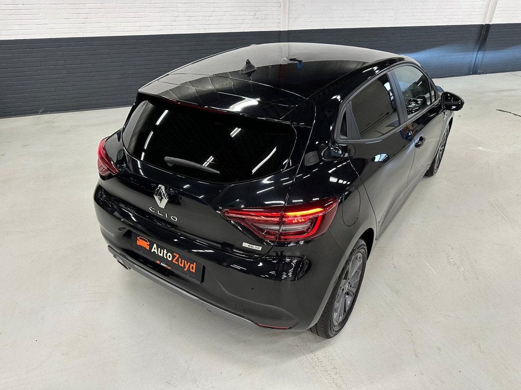 Renault Clio 1.0 TCe RS Line / Navi / Clima / LMV / Stoel-Ve, Voorwielaandrijving, Stof, Gebruikt, Zwart