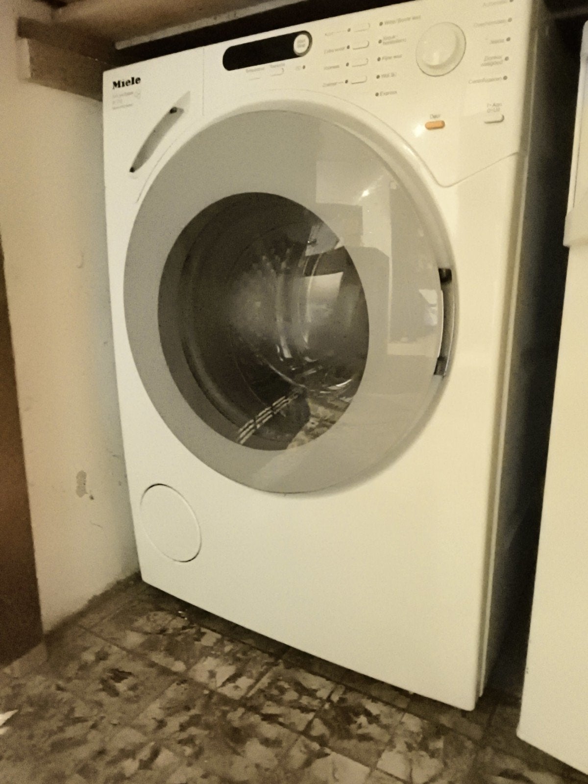 Miele W 1712 SoftCare System Wasmachine, Ophalen, Gebruikt, Wolwasprogramma, Voorlader