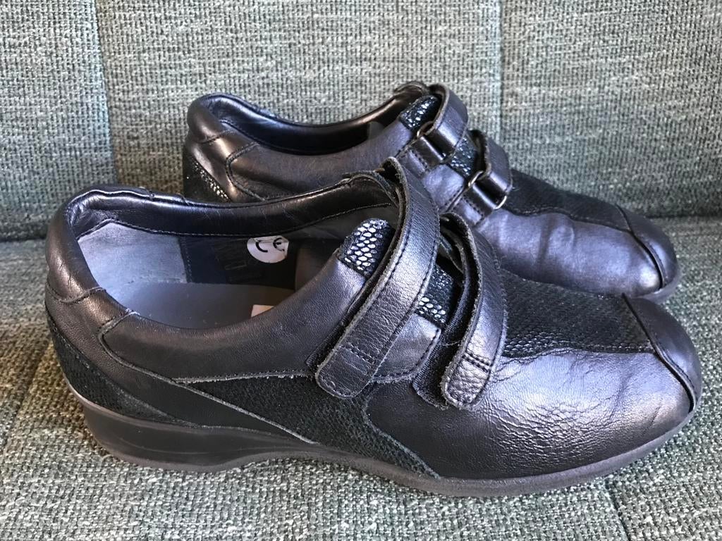 Xsensible leren damesschoenen maat 7 / classicwalker twv 200, Xsensible, Ophalen of Verzenden, Gedragen, Instappers