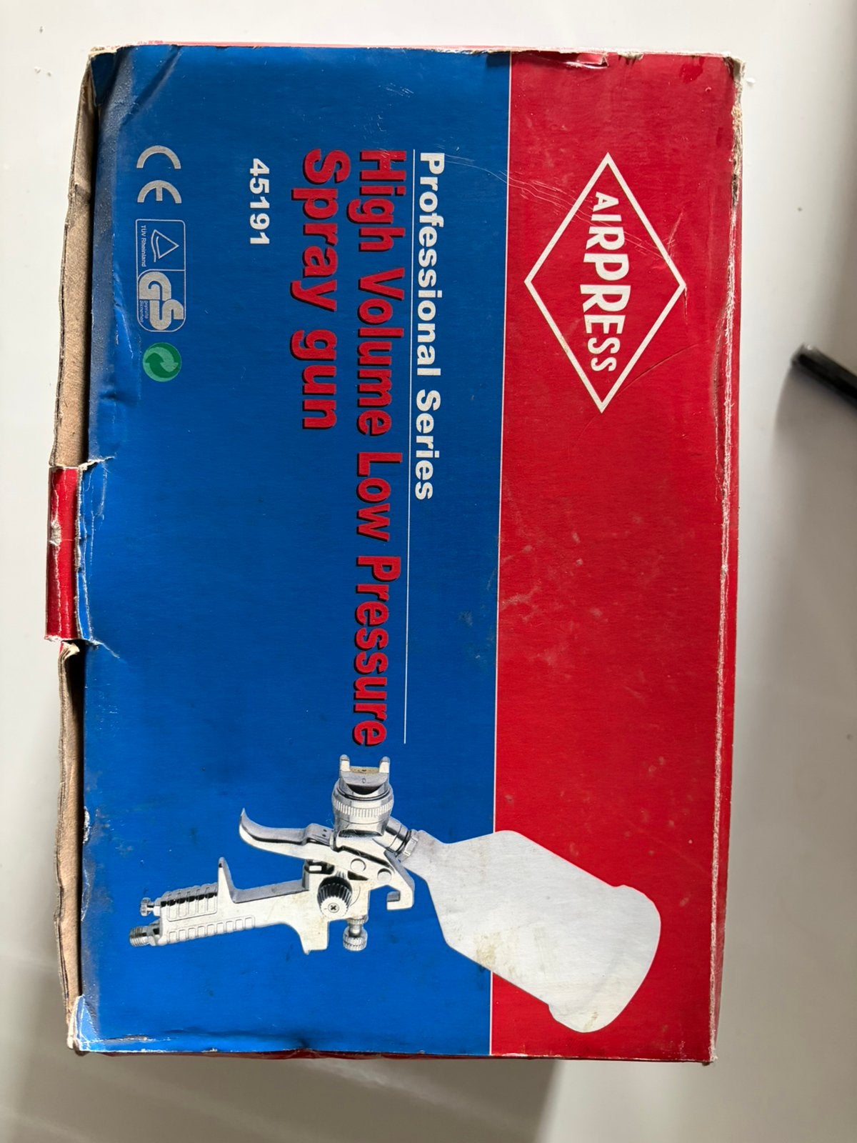 AIRPRESS HVLP Verfspuitpistool - Nieuw in doos, Ophalen, Nieuw, Verfspuit of Verfpomp