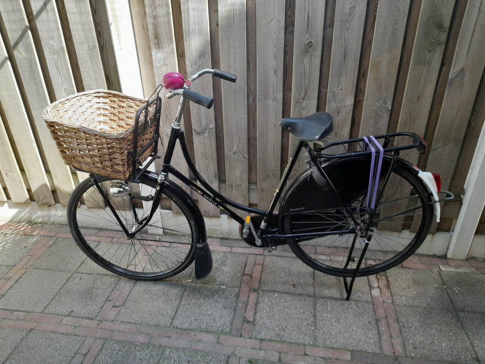 Omafiets Gazelle vintage, Ophalen, Terugtraprem, Gebruikt, 56 cm of meer