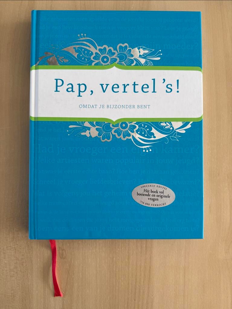 Pap, vertel 's! - Invulboek voor vaders, Boeken, Ophalen of Verzenden, Nieuw, Overige