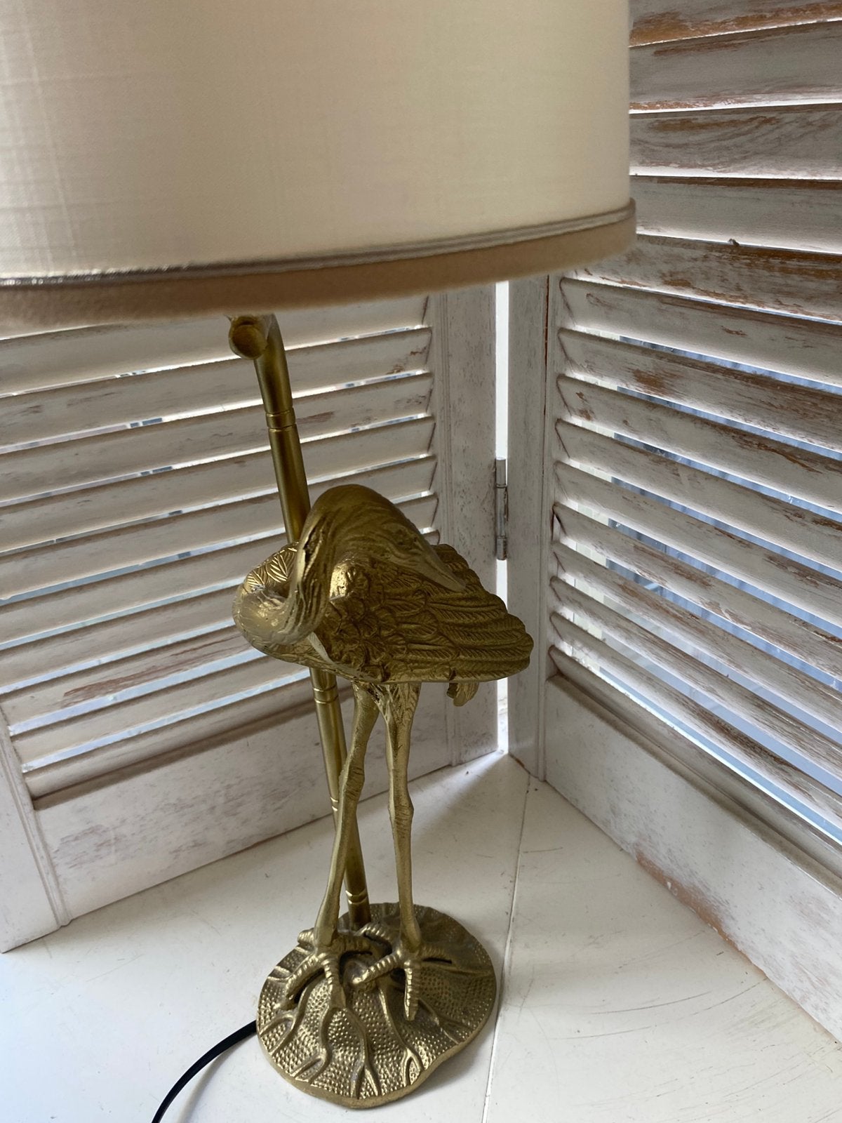 Brocante lamp, Ophalen, Zo goed als nieuw