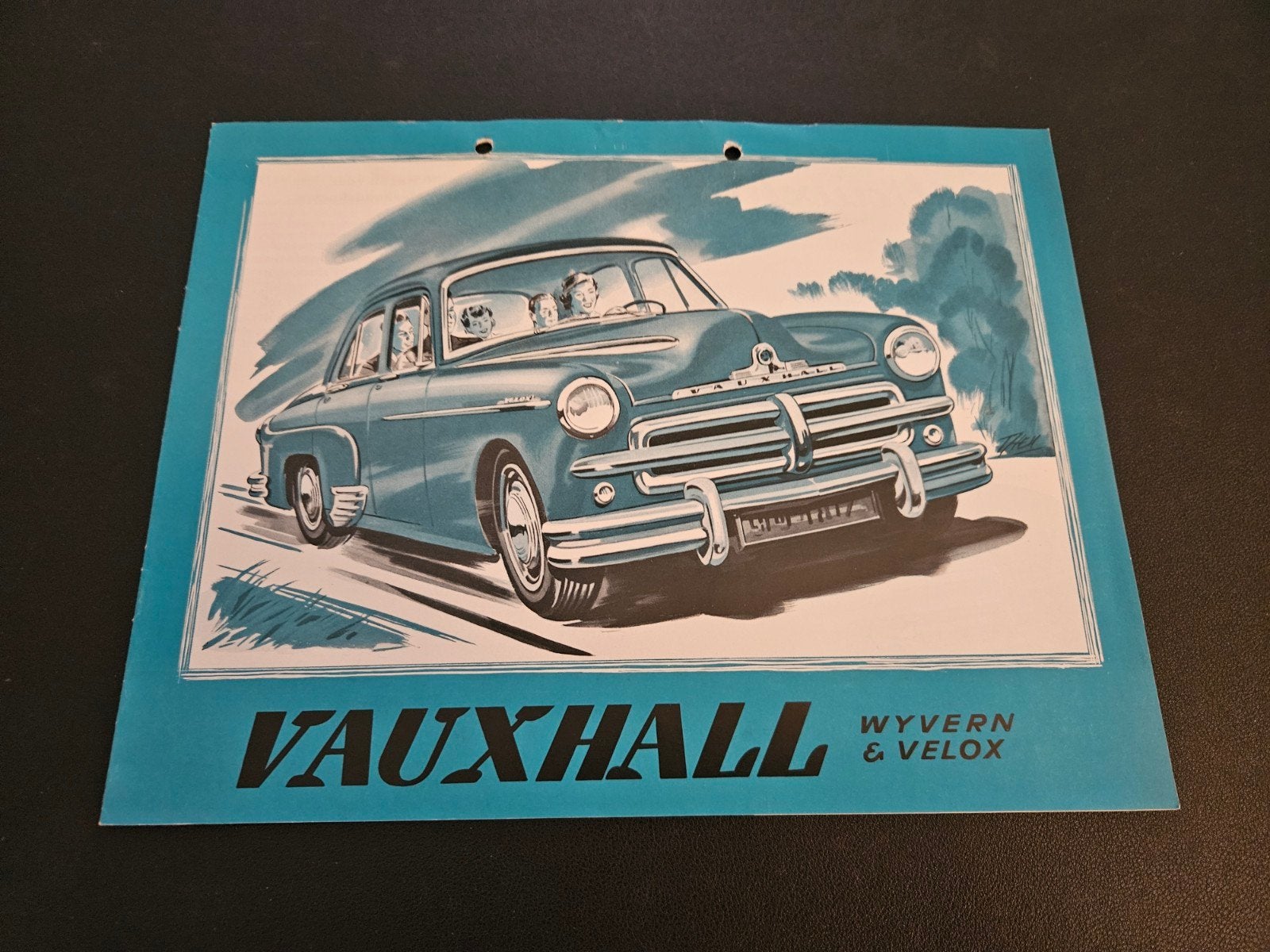 Brochure Vauxhall Wyvern & Velox 1954, Ophalen of Verzenden, Zo goed als nieuw, Overige merken