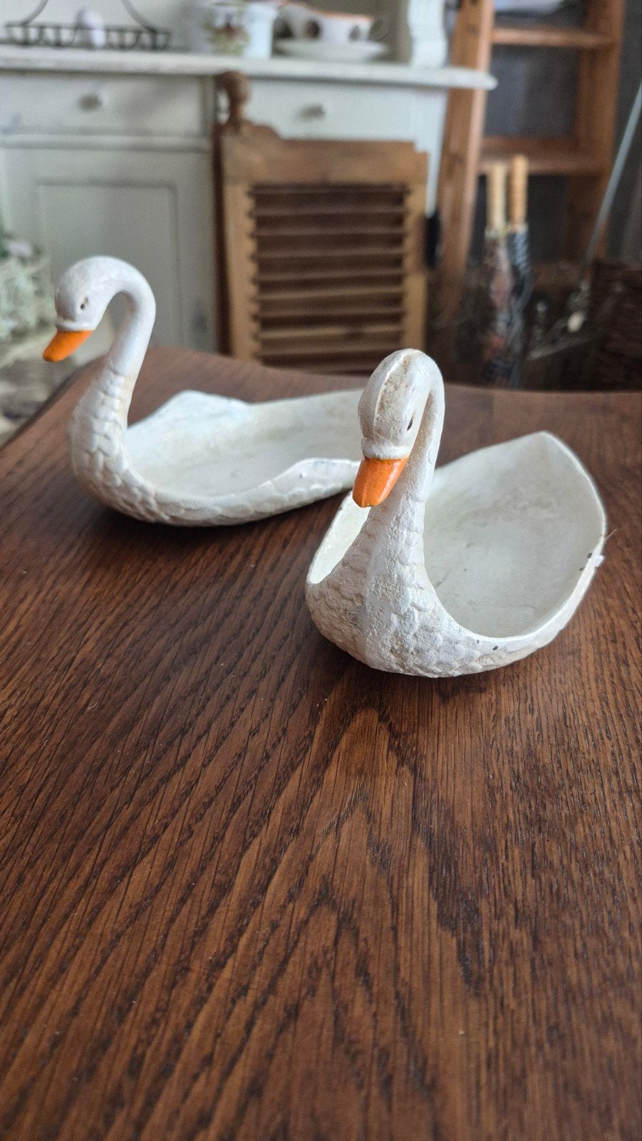 gietijzeren zwaantje, Antiek en Kunst, Curiosa en Brocante, Ophalen of Verzenden