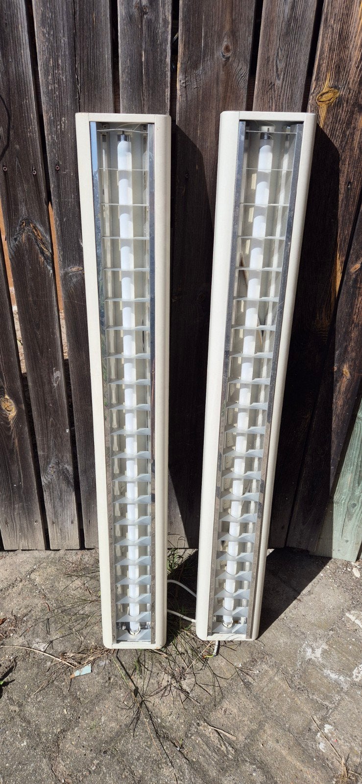 2 opbouw TL-bak 1x36W, Doe-het-zelf en Verbouw, Ophalen, Gebruikt, Minder dan 50 watt, Lamp met armatuur