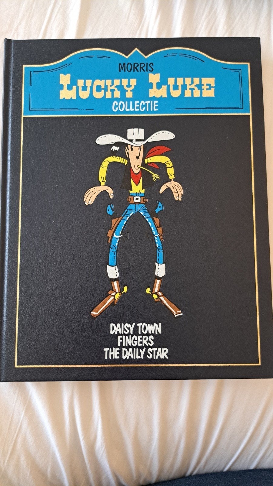 Lucky Luke Collectie nr8 - Daisy Town, Eén stripboek, Ophalen of Verzenden, Zo goed als nieuw, Morris