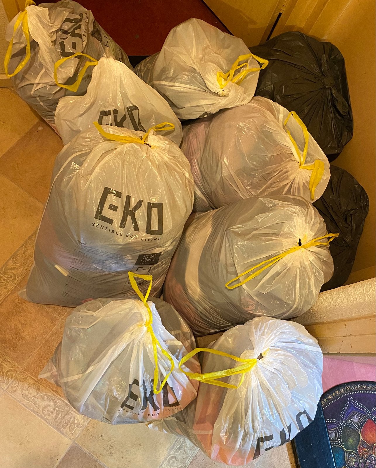 Grote partij +-150st gesorteerde kleding voornamelijk dames!, Kleding | Dames, Ophalen, Gedragen, Maat 38/40 (M)