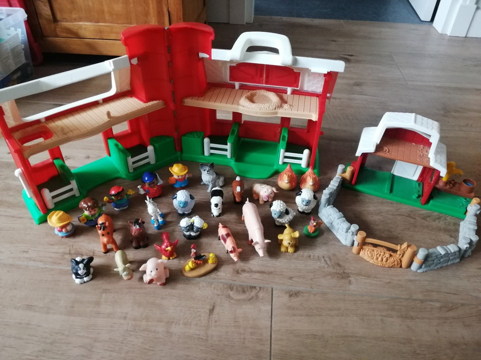 Fisher-Price Little People Boerderij met Dieren, Ophalen, Gebruikt, Speelset