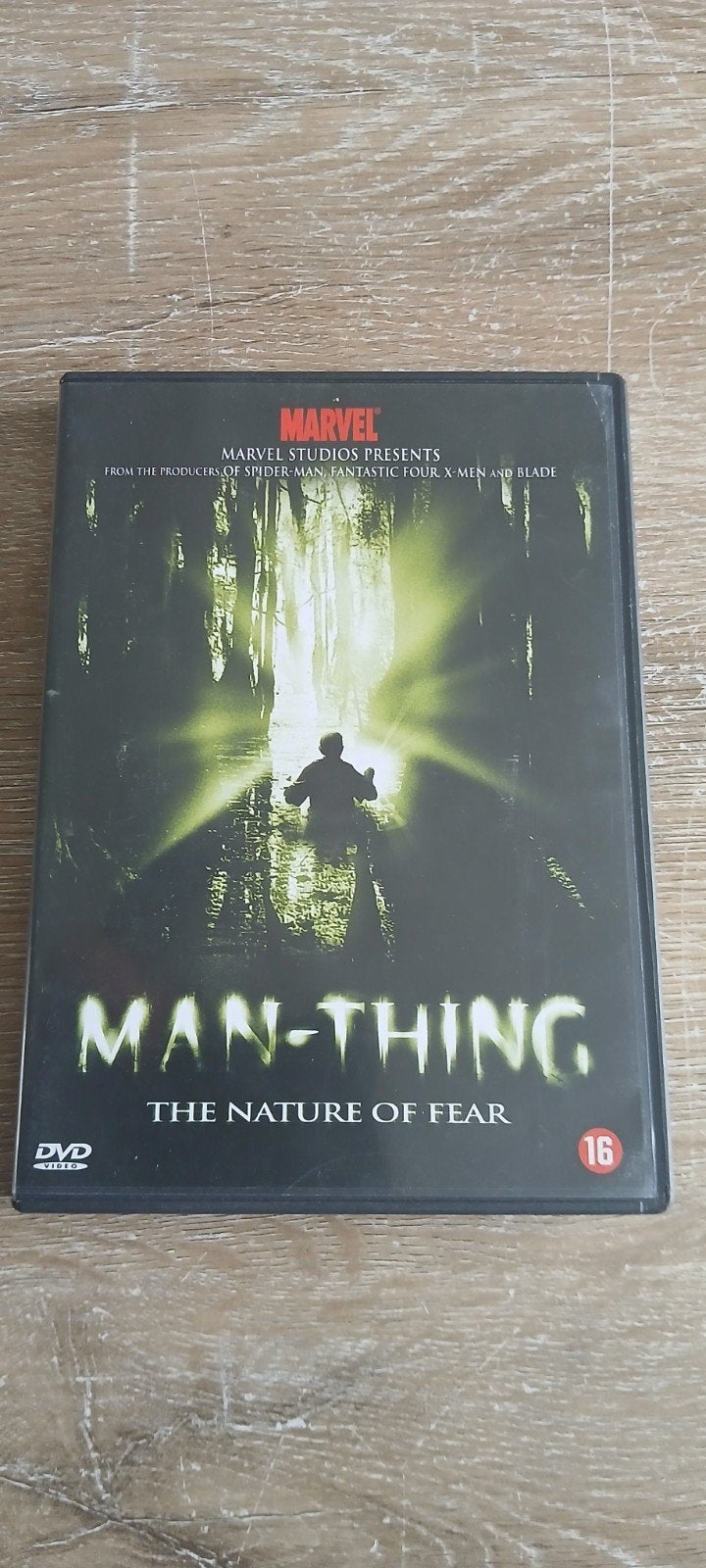16+ film marvel man thing the nature of fear dvd, Cd's en Dvd's, Vanaf 16 jaar, Ophalen of Verzenden, Zo goed als nieuw, Overige genres
