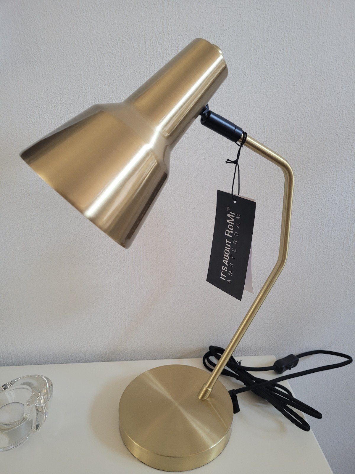 it's about romi tafellamp Goud 35x16x44 cm, Ophalen of Verzenden, Nieuw, Overige materialen