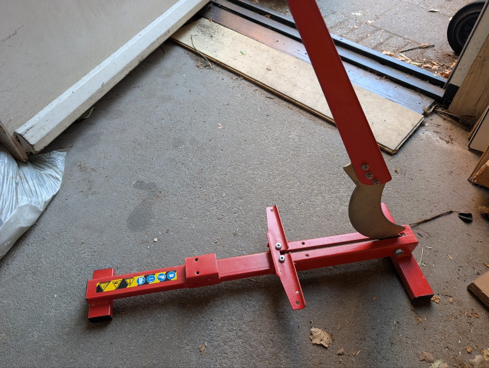Laminaatsnijder - Handig gereedschap voor vloerleggers, Ophalen, Gebruikt, Snijgereedschap, Overige merken
