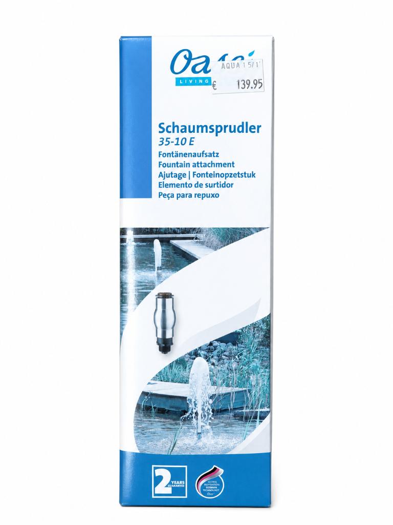 Oase Schaumsprudler 35-10 E – Fonteinopzetstuk nu €83,95, Overige materialen, Fontein, Nieuw, Ophalen of Verzenden